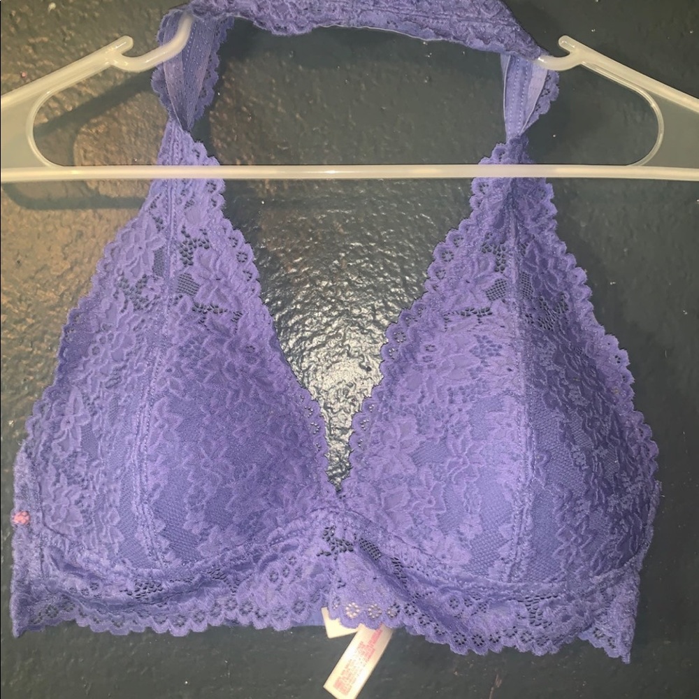 Purple bralette